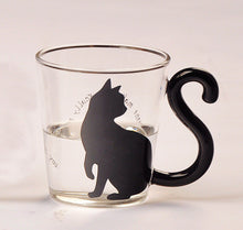 Kitty Cat Glass Mugs