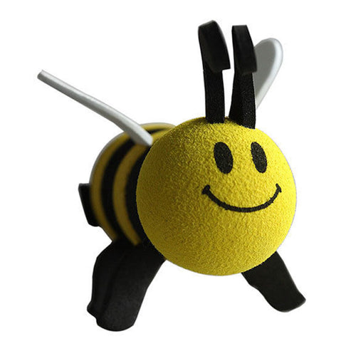 Smiley Honey Yellow Bumble Bee Ornament