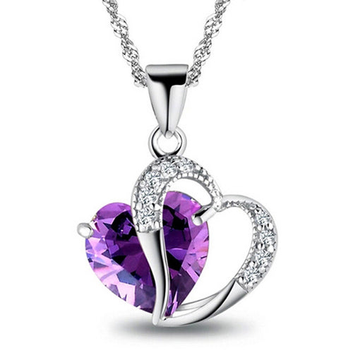 Women's Heart Of Design Of Necklace