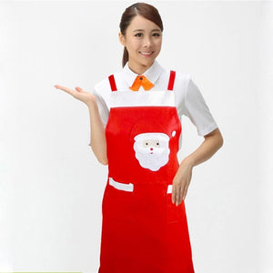 Cute Christmas Apron Santa Pattern