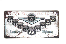 California License Plate Vintage Metal Sign