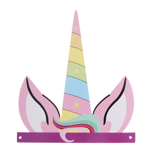 12pcs Birthday Party Colorful Unicorn Party Hat Party Supplies Decoration for Kids and Adults